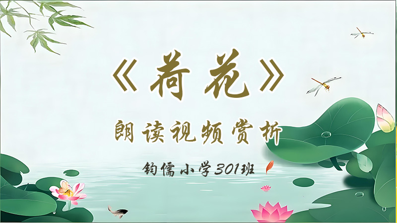 第3课《荷花》
