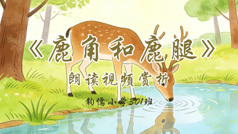 第七课《鹿角和鹿腿》